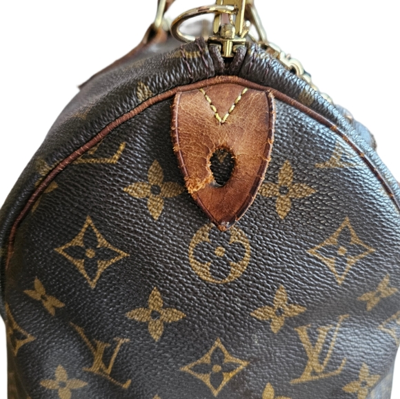 Vintage Louis Vuitton Monogram Speedy 35 Craftcutters Parts - Picture 7 of 16
